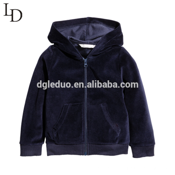 High quality children autumn hooded jacket for baby boy